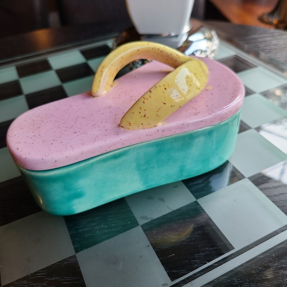 Flip Flop trinket jewelry holder - Picture 15 of 16